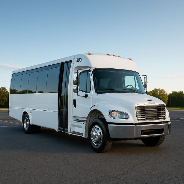 El Monte Shuttle Bus Rentals 25 Passenger Shuttle Bus