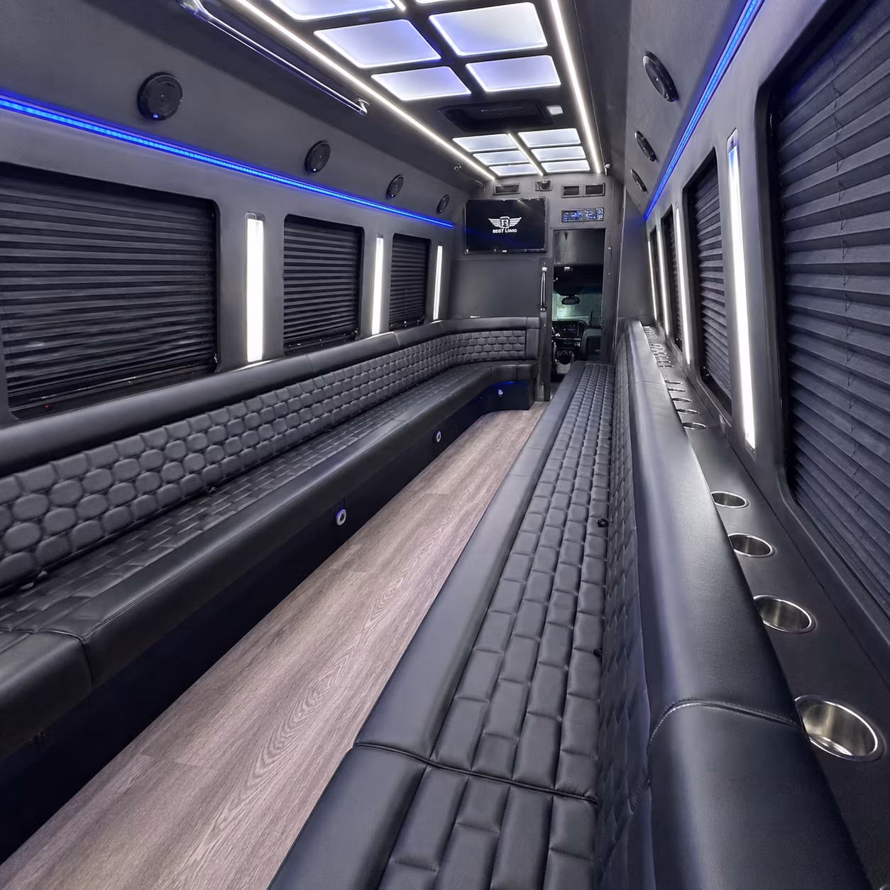affordable el monte prom party bus prices split across your group
